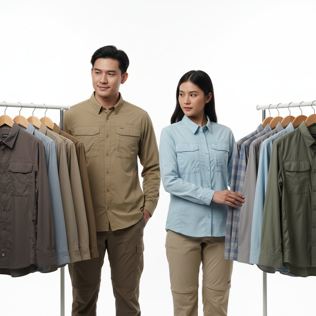Bahan Kemeja Quickdry: Mengapa Penting untuk Aktivitas Anda di Tahun 2026 (vs. Katun & Drill)