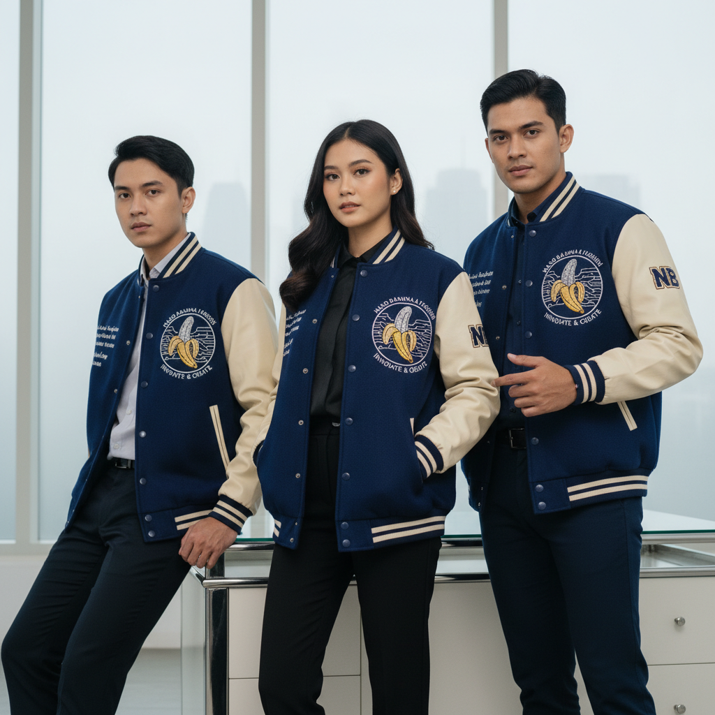 Jaket Varsity: Bukan Sekadar Gaya, Tapi Identitas Kuat Komunitas dan Kantor Anda