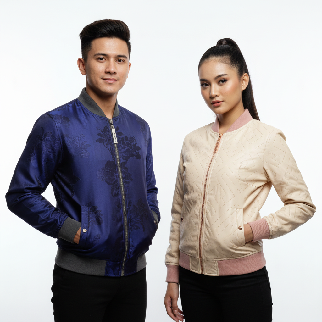 Investasi Gaya Tak Lekang Waktu: Jaket Bomber Berkualitas dari Konveksi Profesional Bikin.co di Tahun 2026