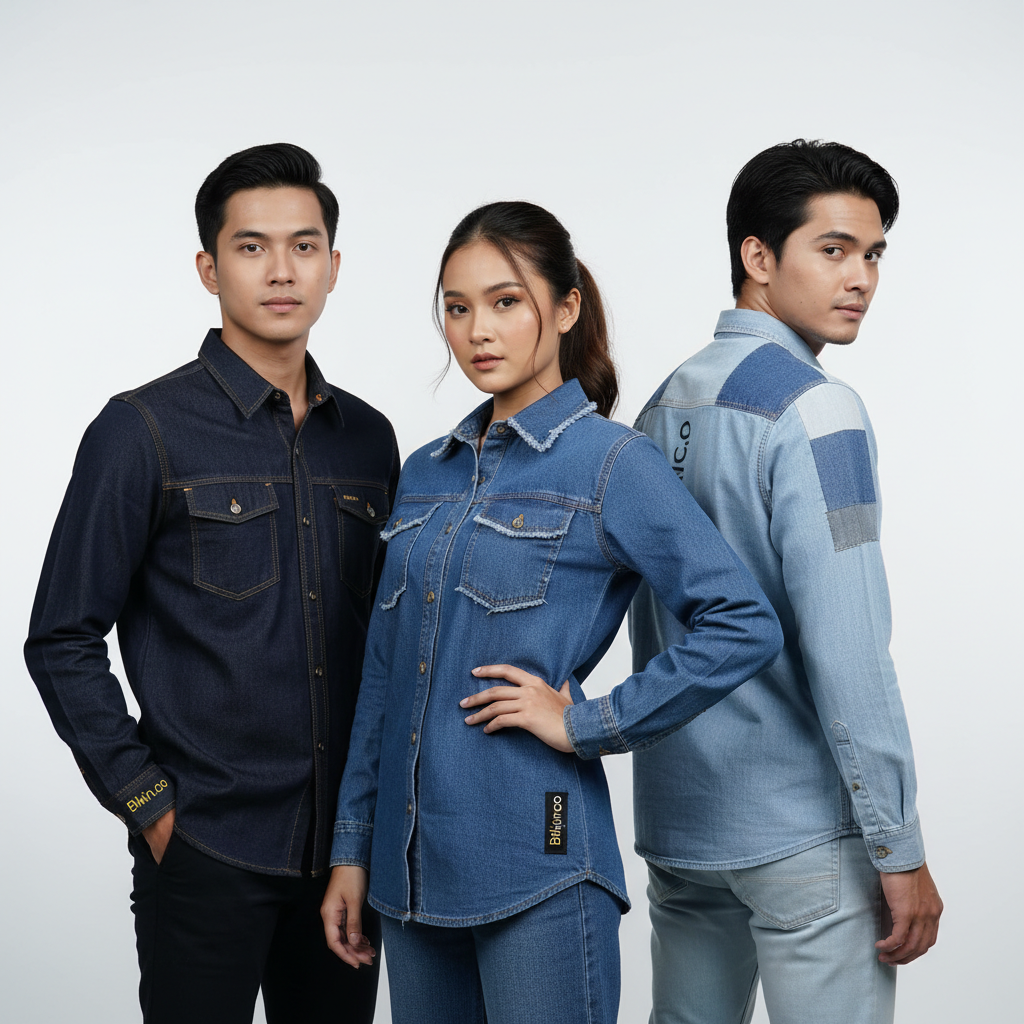 10 Desain Seragam Kemeja Denim Kreatif untuk Komunitas & Startup Anti-Mainstream di Tahun 2026