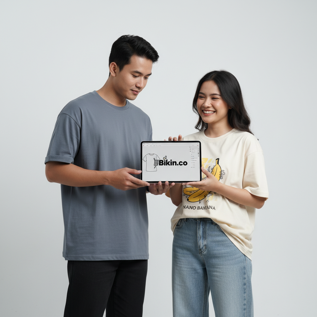 Raup Cuan Maksimal dari Kaos Oversize: Panduan Lengkap Membangun Brand Baju Custom Anda Sendiri di Tahun 2026
