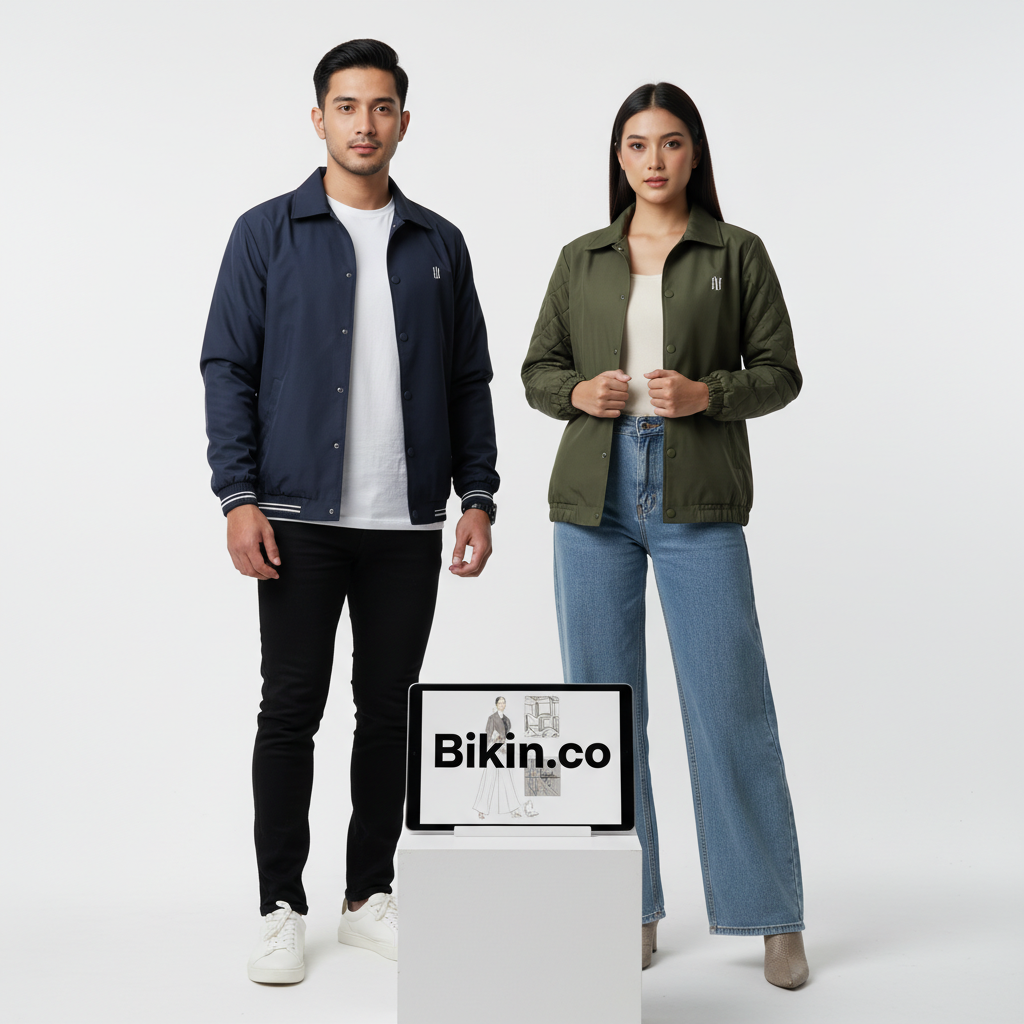 Mulai Bisnis Brand Jaket Coach Sendiri: Panduan Lengkap dari Konsep hingga Produksi untuk Pemula (Tahun 2026)