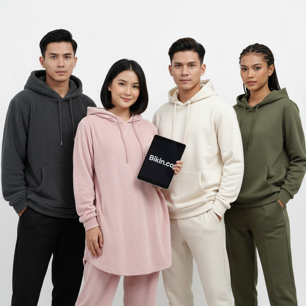 Panduan Memilih Bahan Jaket Hoodie Terbaik: Fleece, Baby Terry, Combed, atau Drill? Kenali Perbedaannya!