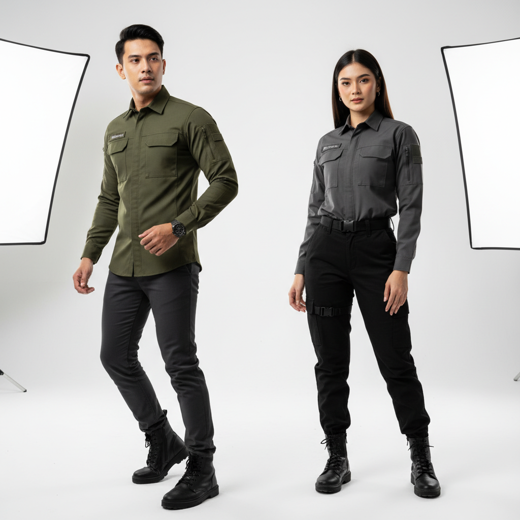 Kemeja Tactical 2027: Dari Outdoor ke Urban Chic – Revolusi Gaya Fungsional