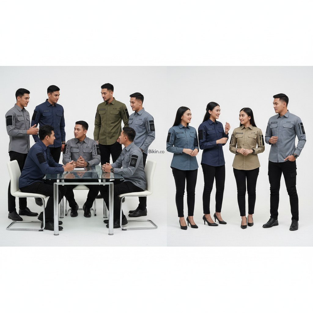Kemeja Tactical untuk Seragam Komunitas & Kantor 2027: Tampil Profesional dan Solid