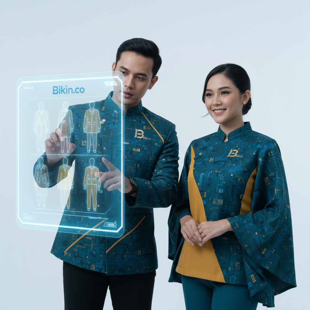 Selamat Tinggal Seragam Monoton! Desain Seragam Kantor & Komunitas 2027 Anti-Mainstream dengan AI Bikin.co