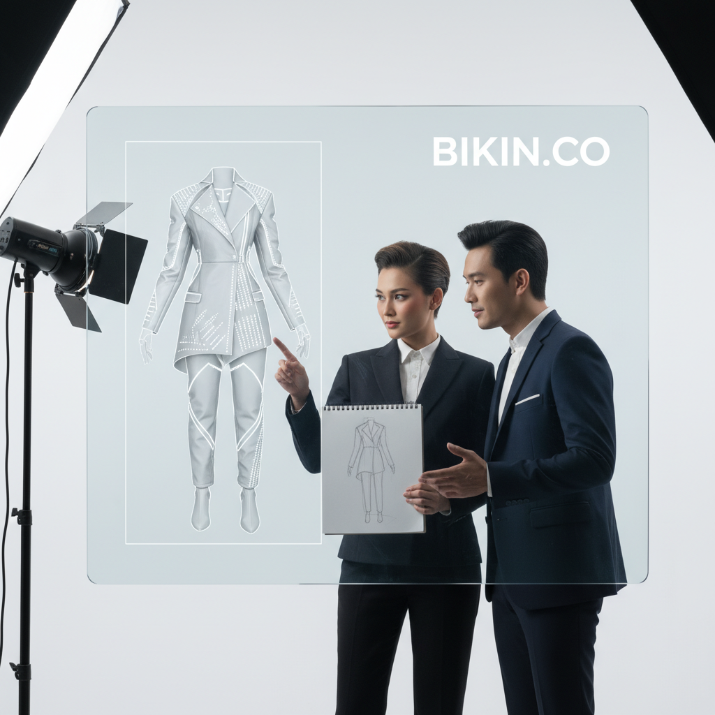 Mulai Brand Baju Impianmu: Dari Sketsa Ide Jadi Produk Nyata Profesional dengan AI Sketch Studio Bikin.co