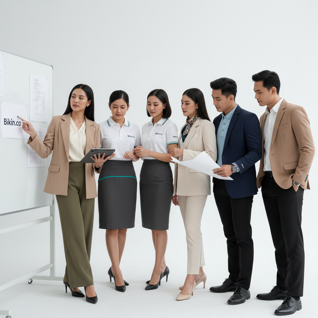 Inspirasi Seragam Kantor Modern & Komunitas Kreatif di 2027: Wujudkan Desain Unik Anda dengan Bikin.co