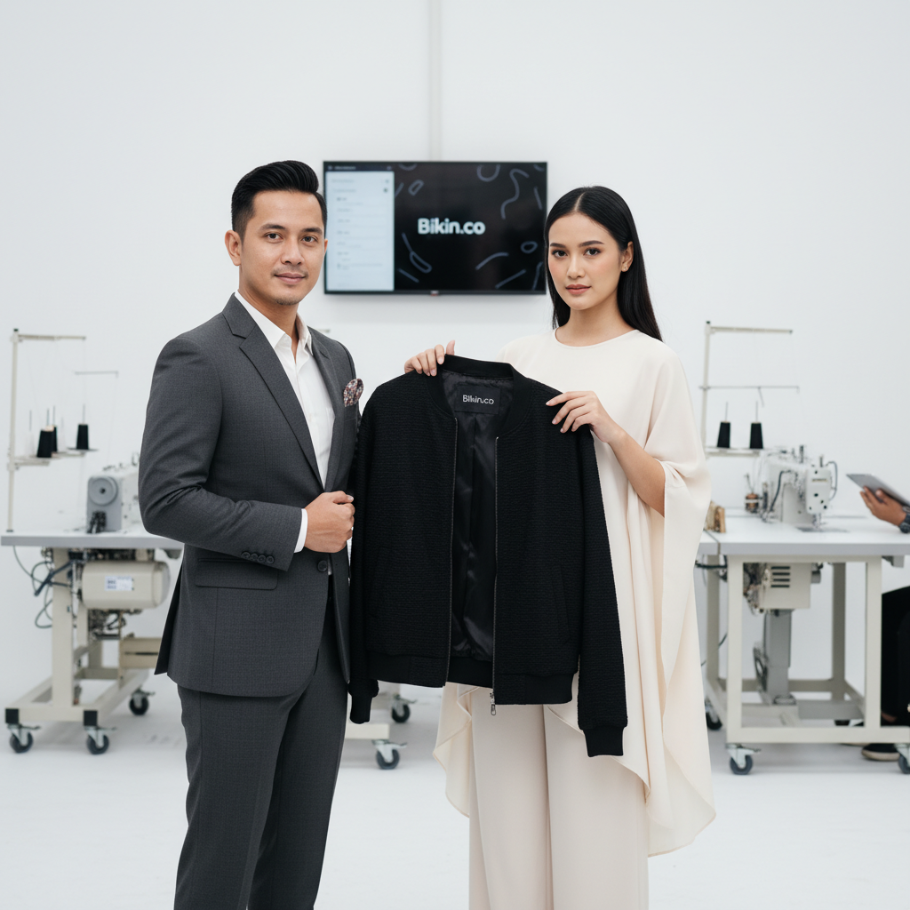 Memilih Mitra Produksi Terbaik: Mengapa Pabrik Seragam Bikin.co Ideal untuk Brand Baju Anda di Tahun 2026