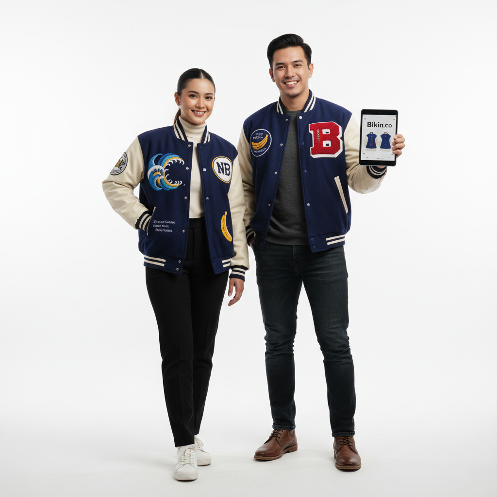 Kreasikan Jaket Varsity Bordir Towel Impianmu: Panduan Desain Custom yang Anti-Mainstream di Tahun 2026