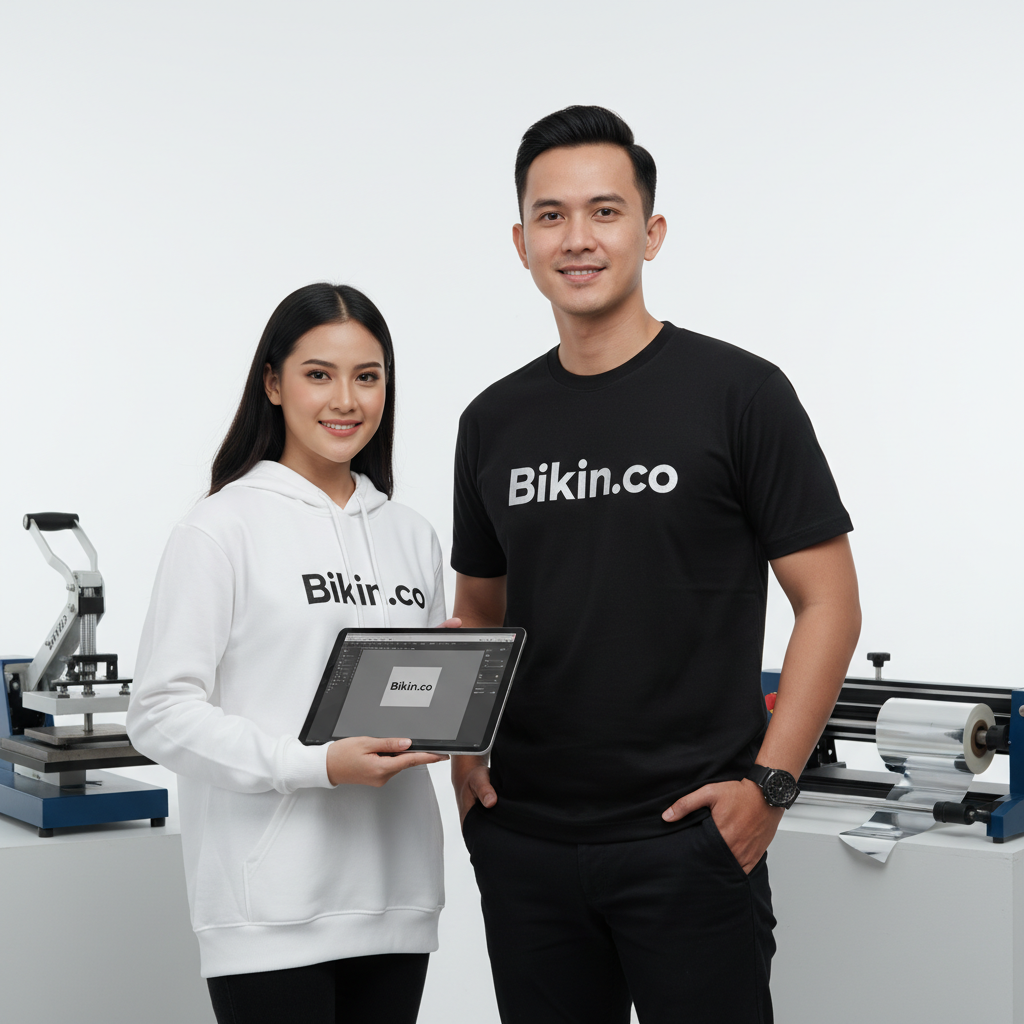 Mulai Bisnis Brand Baju Custom Modal Minim di 2026? Sablon Polyflex Jawabannya!