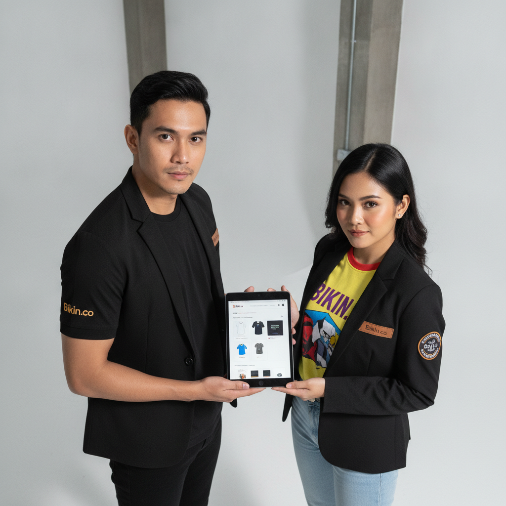 Rahasia Kualitas Terjamin: Optimalkan Produksi Kaos dan Jaket Custom Anda di Bikin.co Konveksi Jogja (Tahun 2026)