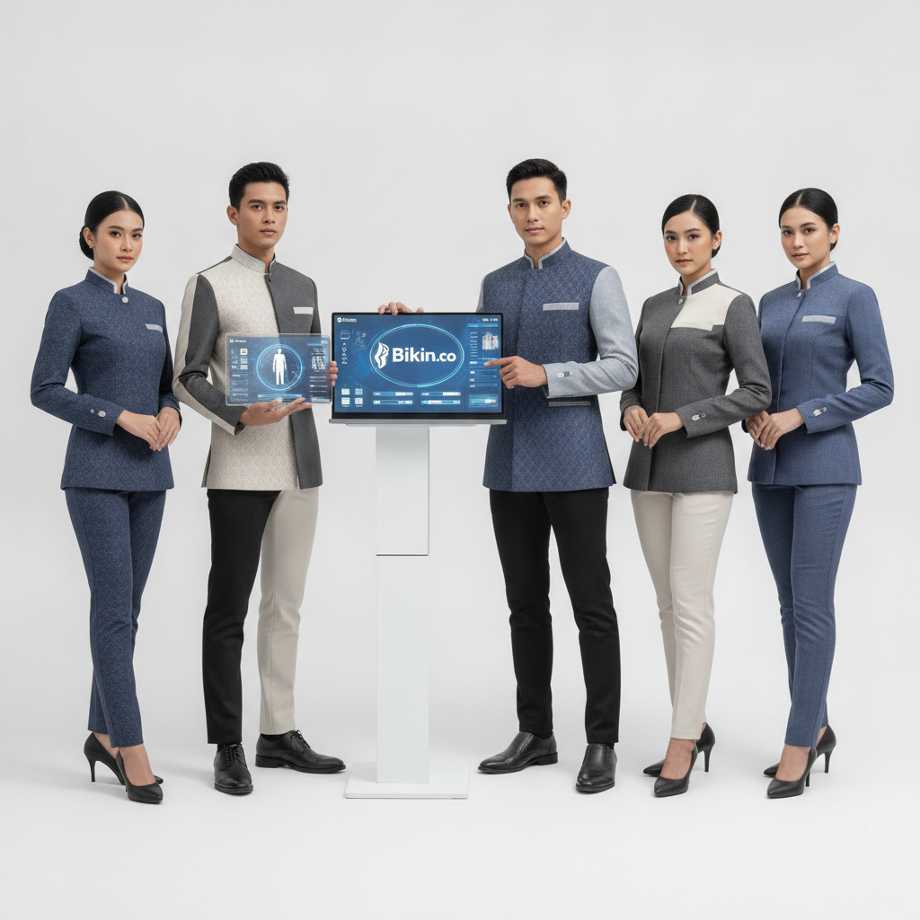 Seragam Kantor & Komunitas 2027: Desain Inovatif dan Profesional dengan Aplikasi Desain Baju Bikin.co