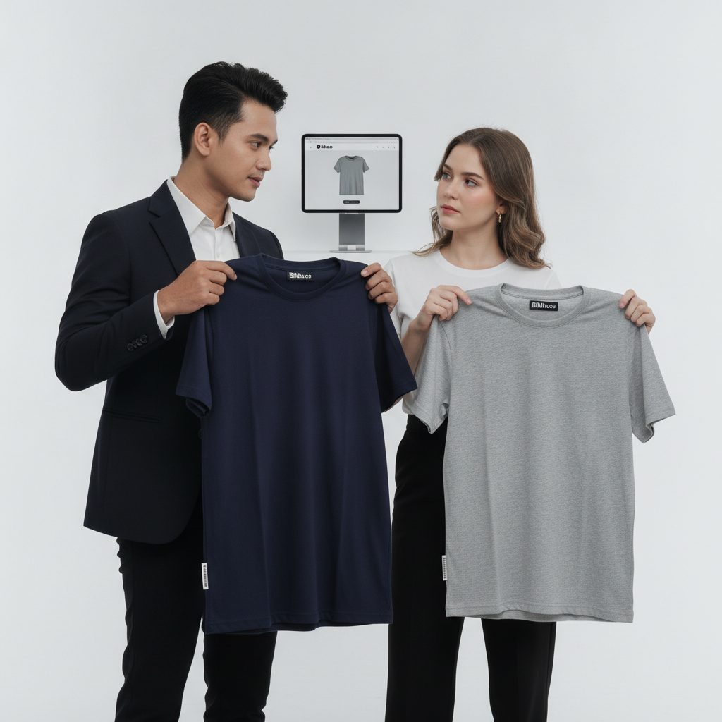 Bukan Sekadar Desain: Panduan Memilih Bahan Kaos Terbaik untuk Proyek Web Desain Kaos Online Anda