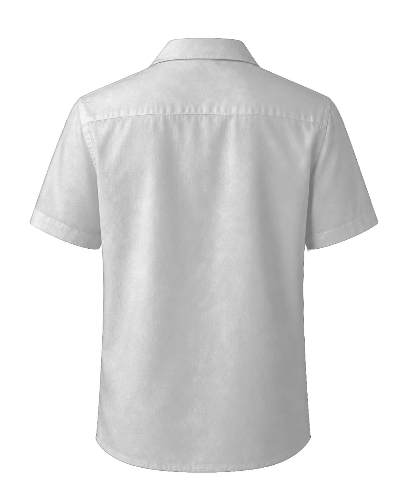 Kemeja Open Collar