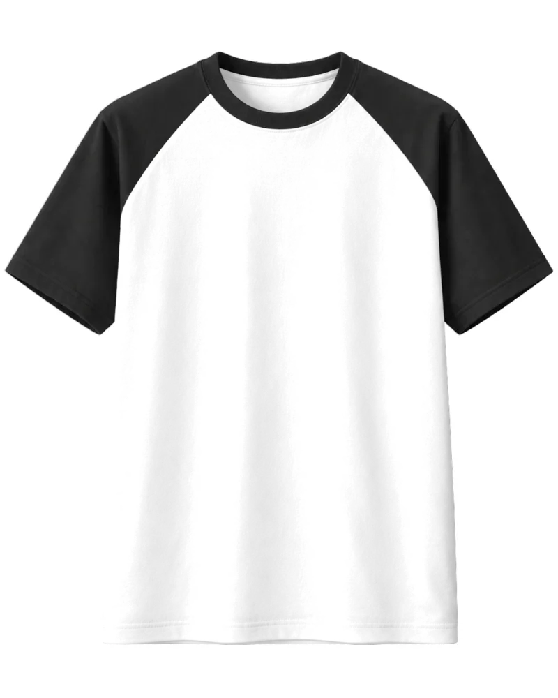 Kaos Raglan Lengan Pendek