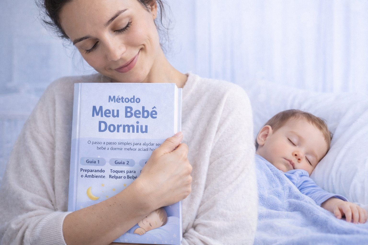 Mockup showing the product guide on a phone, tablet, and as a physical book.