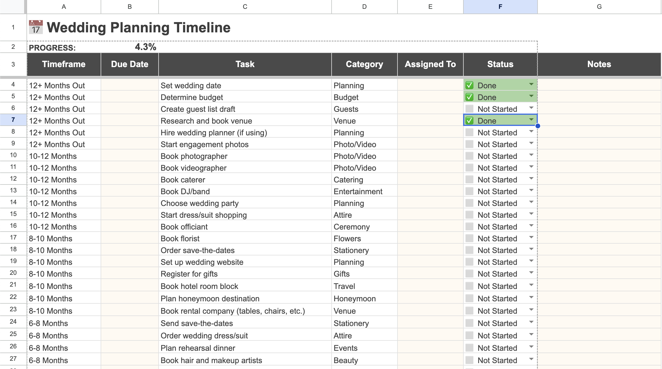 Vendor Tracking Tool