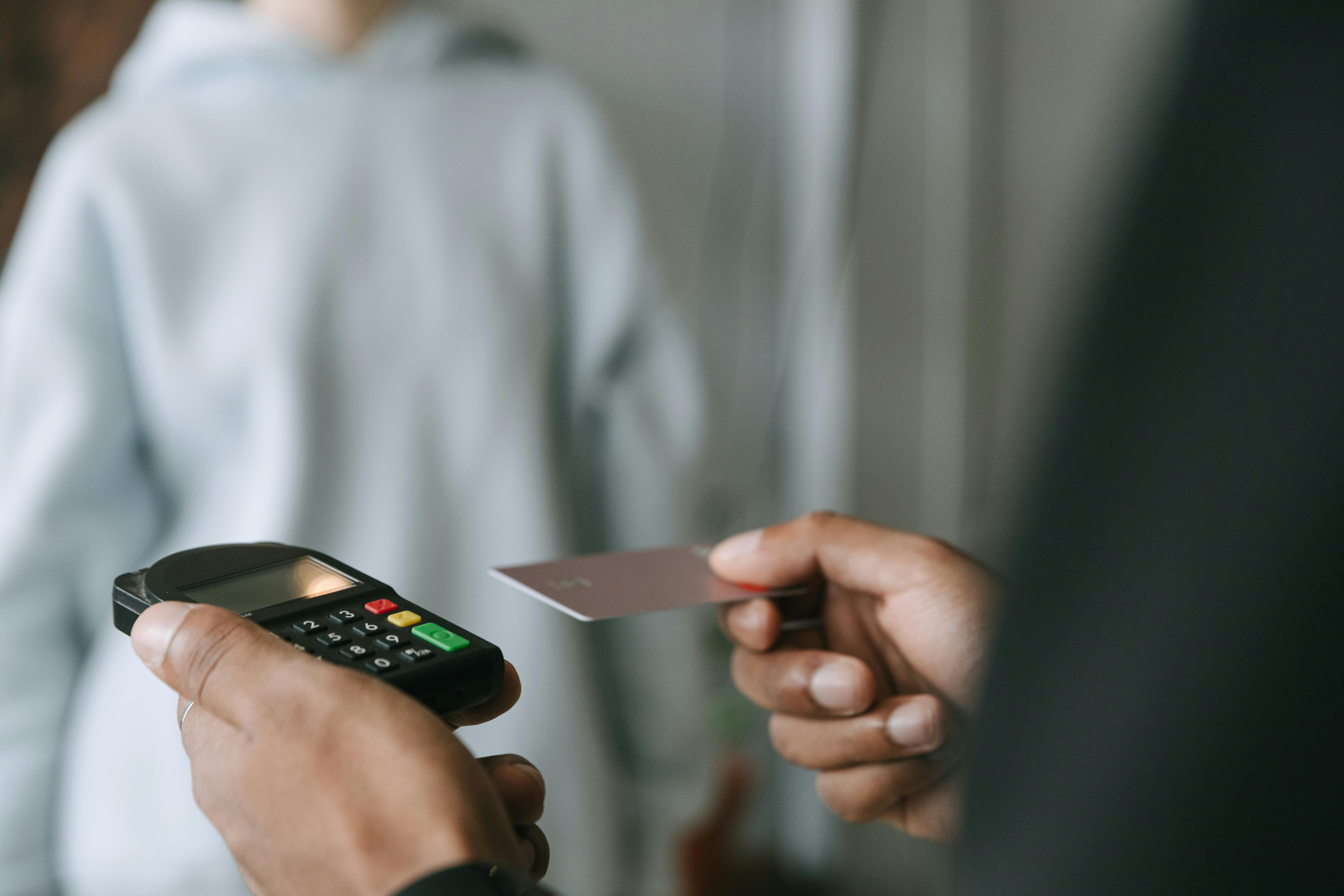 Lector NFC contactless para pagos en tienda o entrega