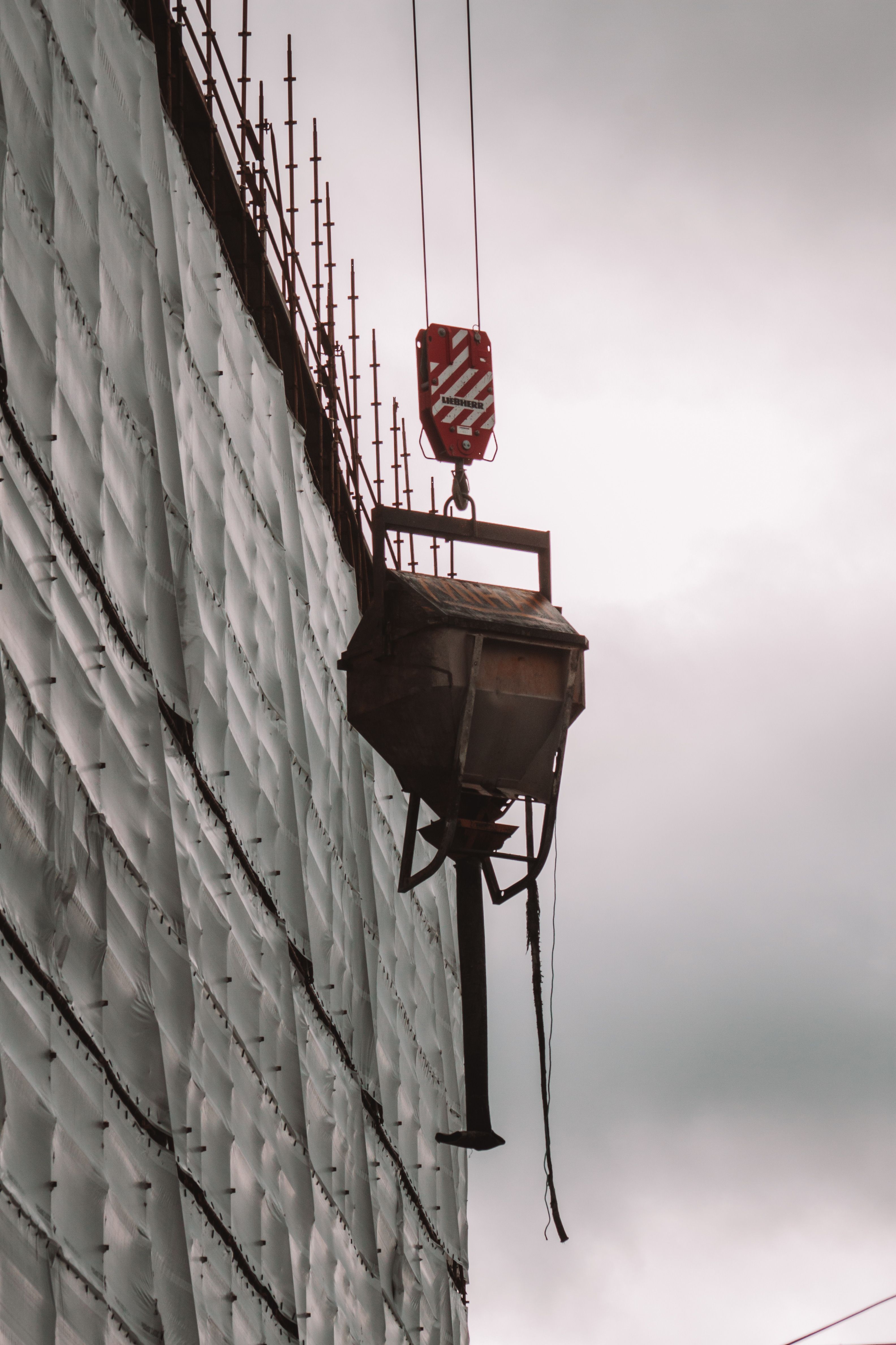 Commercial building under construction