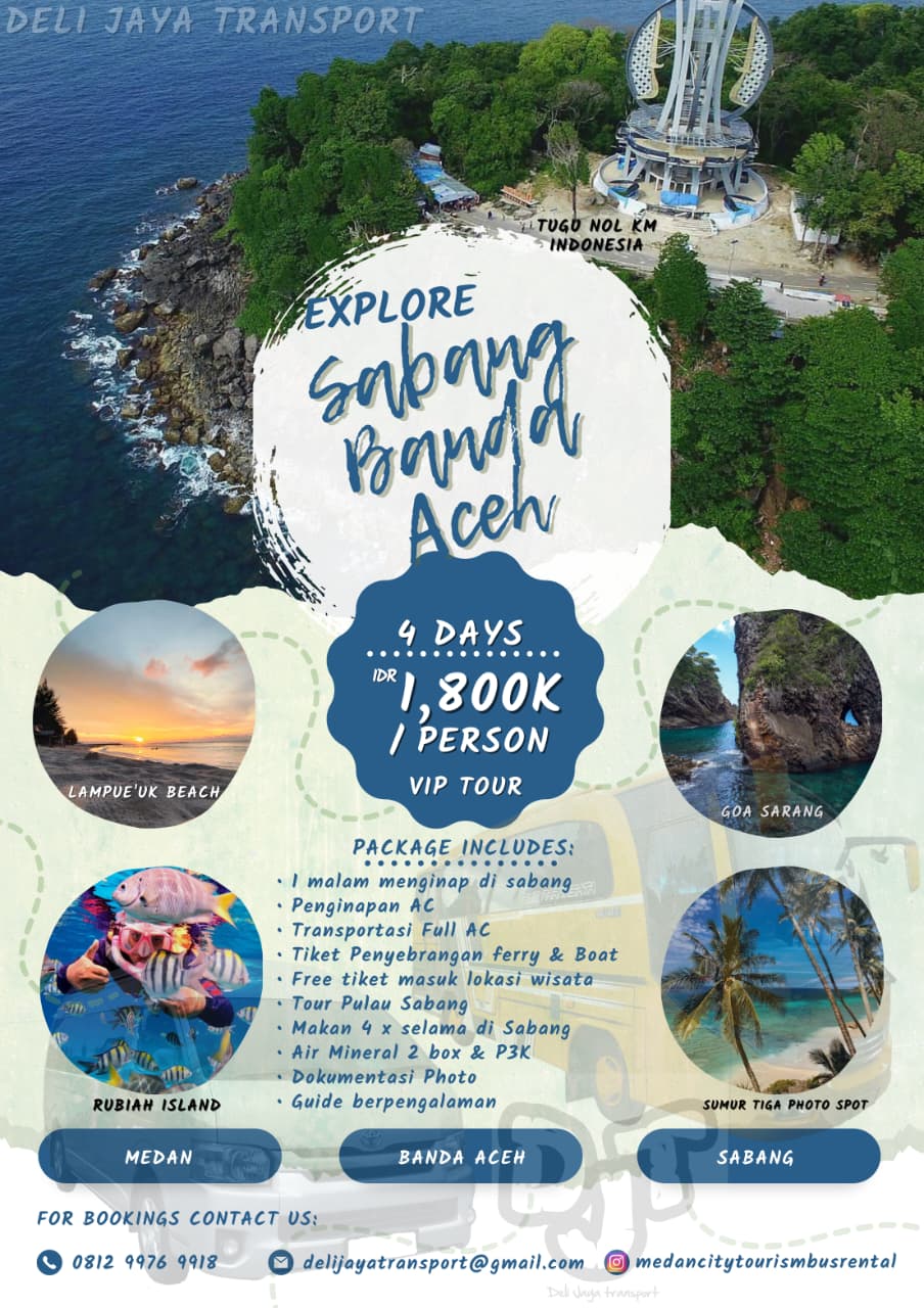 Explore Sabang dan Aceh