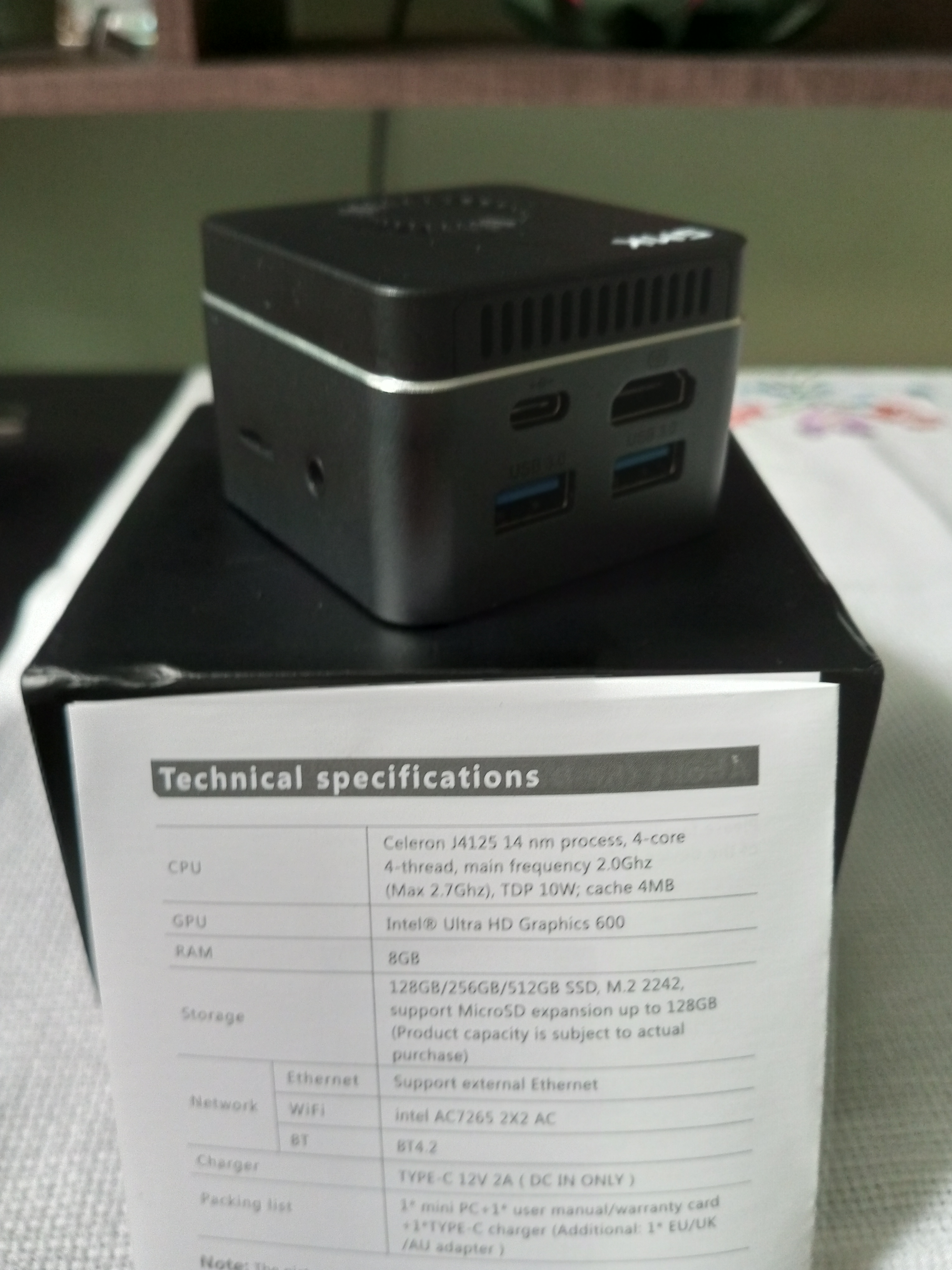 Mini computador GMK Nucbox miniatura 2