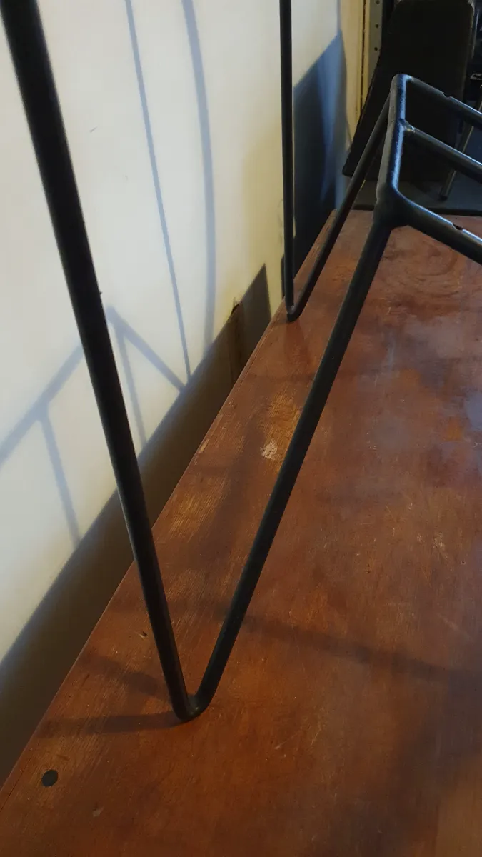 2 Cadeiras / armação estilo industrial miniatura 3