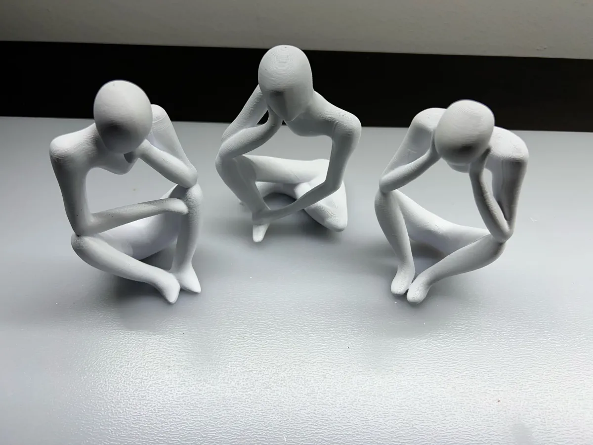 CONJUNTO ESTATUAS IMPRESSÃO 3D miniatura 2