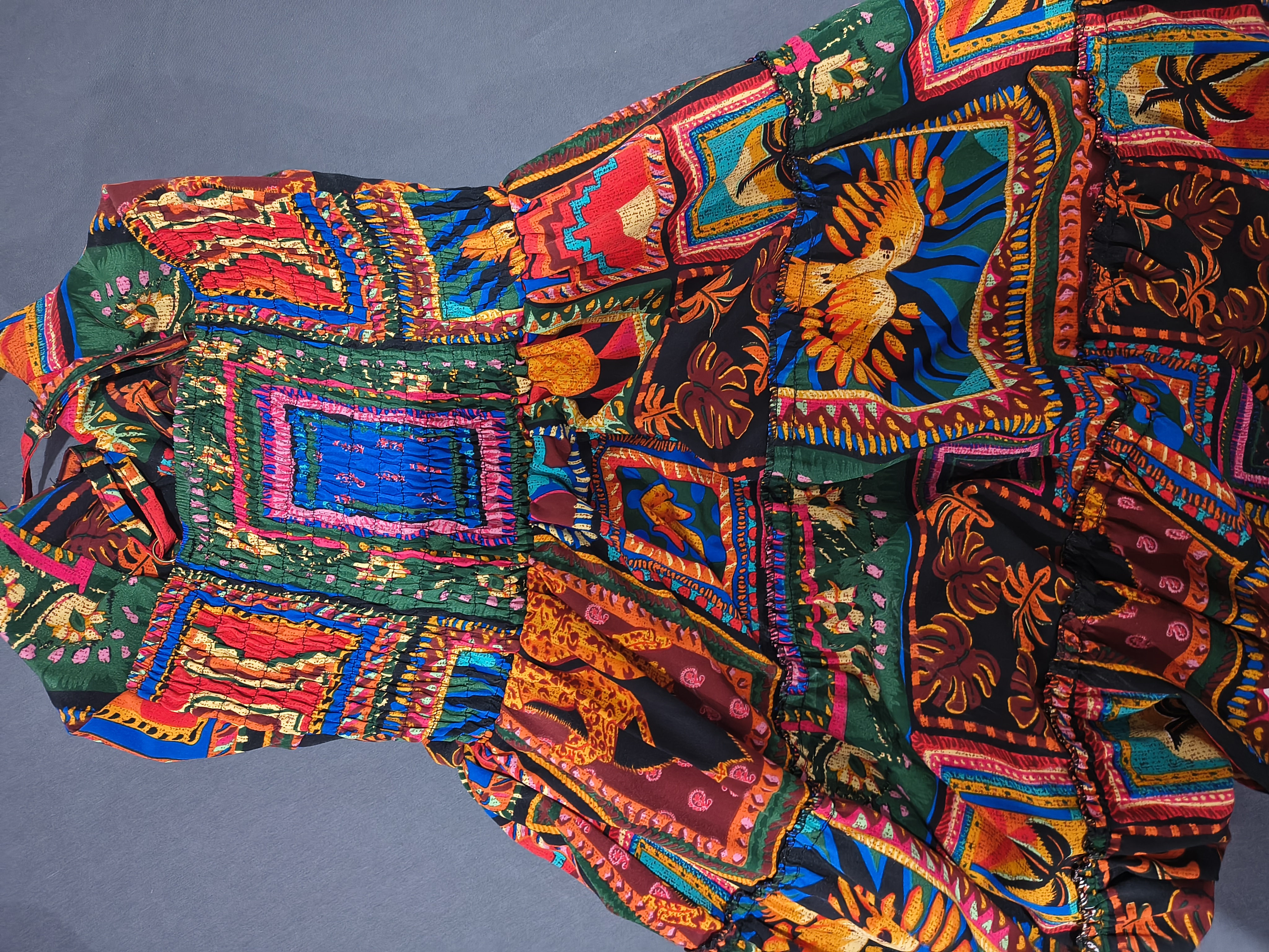 Vestido Multicor. miniatura 3