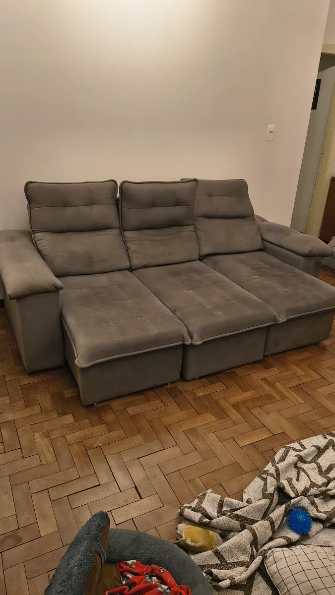 Sofá Retrátil e reclinável para Troca miniatura 2
