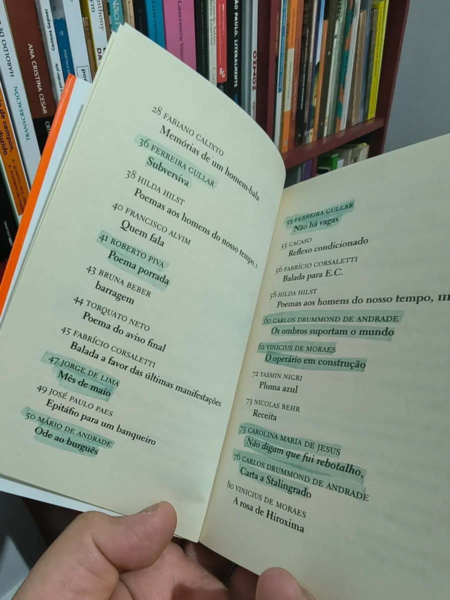 50 Poemas de Revolta - Companhia das Letras miniatura 3