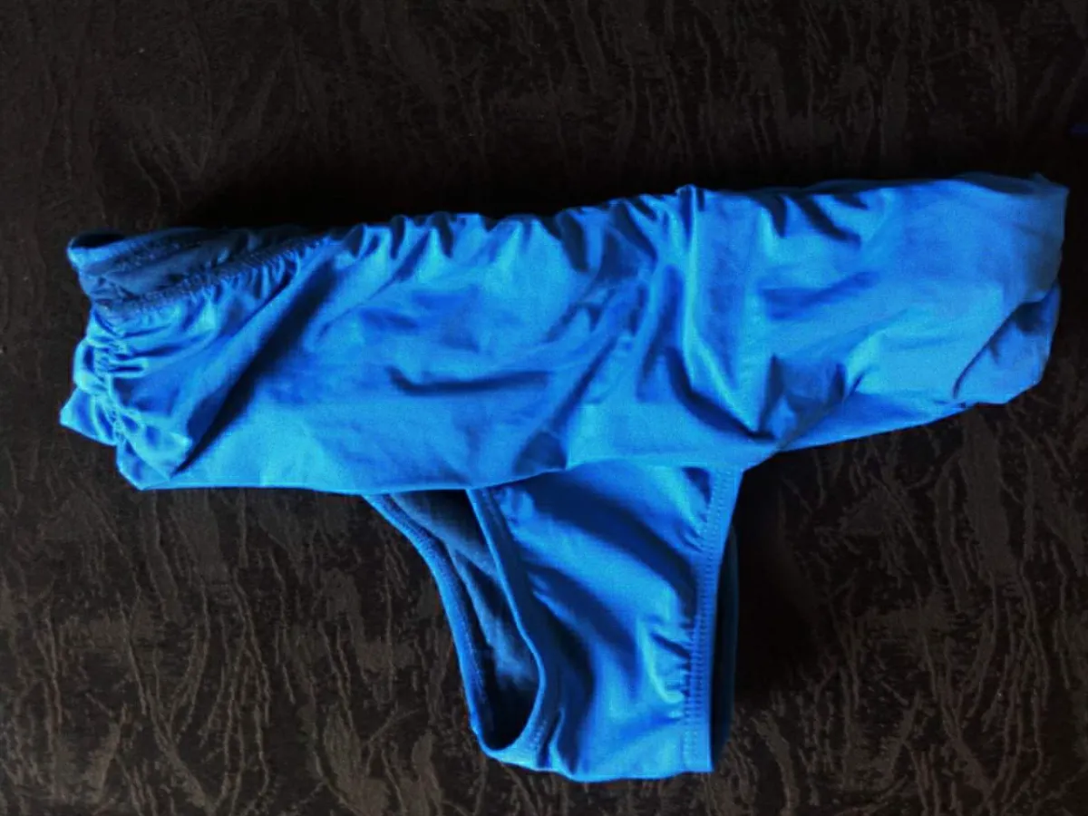 Parte de baixo de biquini Azul