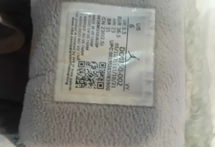 Jordan 3 Retro Muslin - Tamanho 35