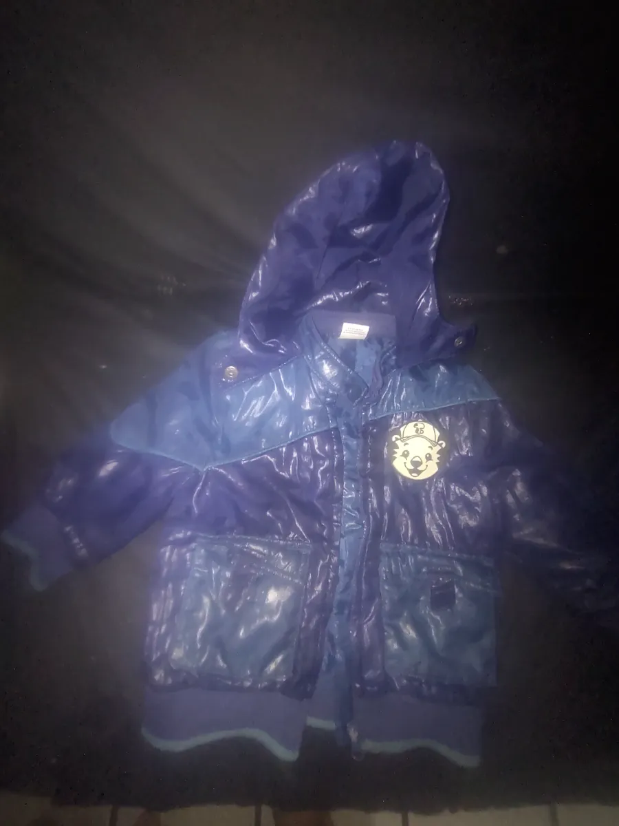 Jaqueta Puffer Bicolor Impermeável miniatura 2