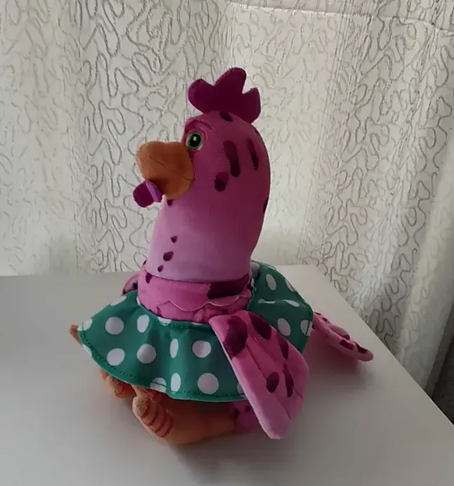 Galinha de Pelúcia Charmosa para Troca! miniatura 2