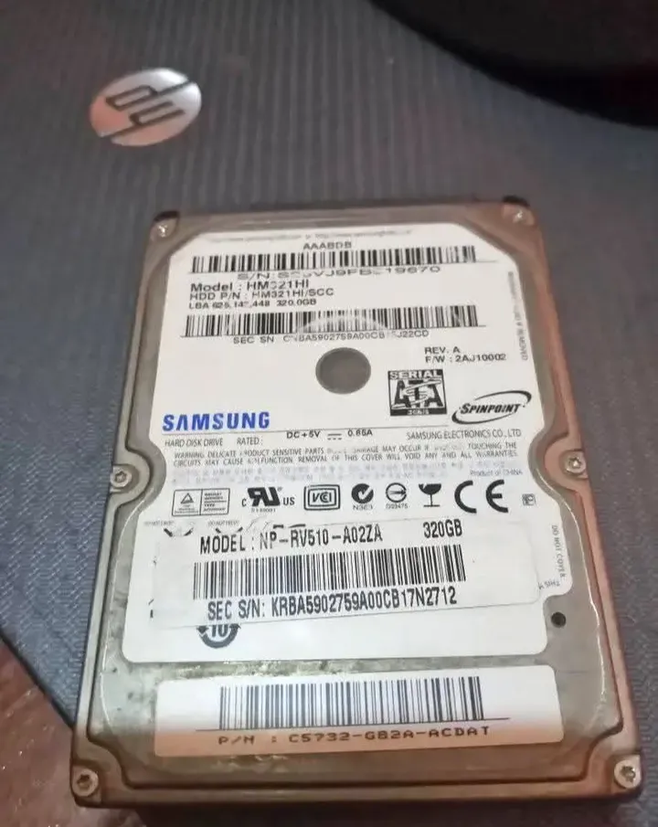 HD Samsung 320GB para Troca!