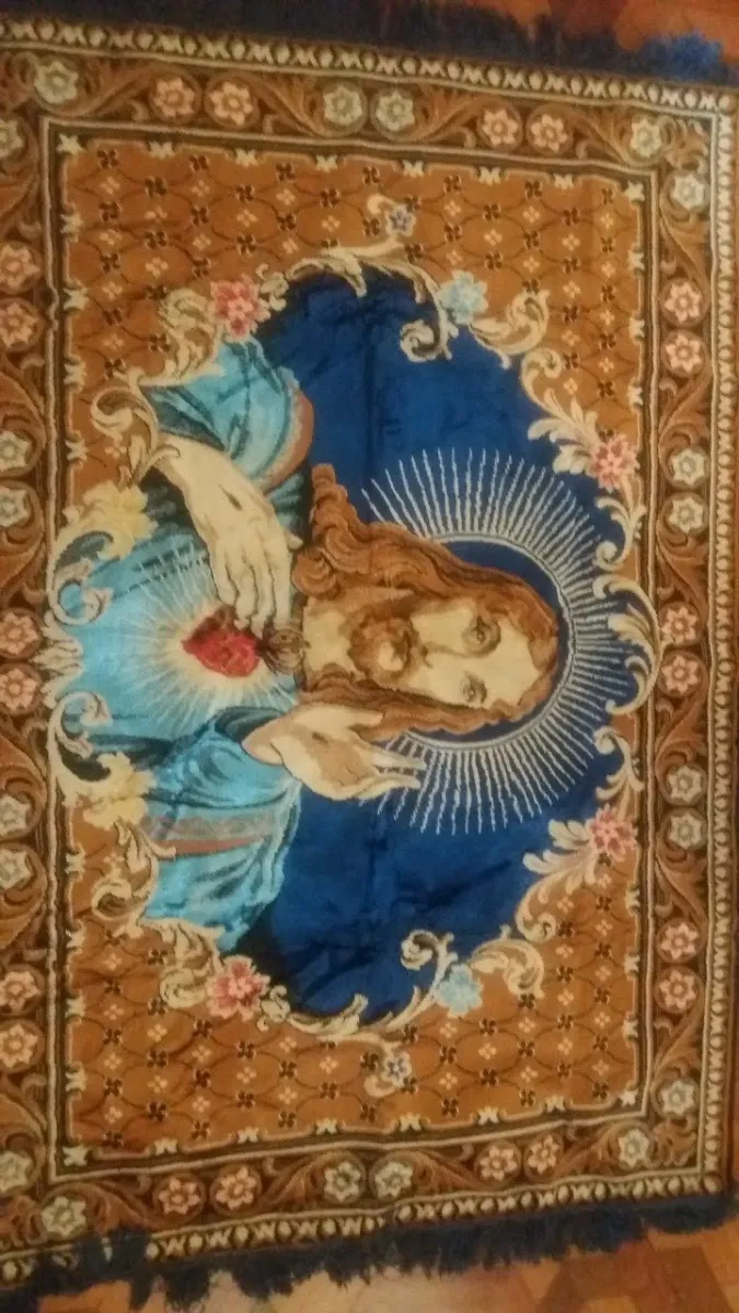 Tapeçaria - O Sagrado coração de Jesus miniatura 4