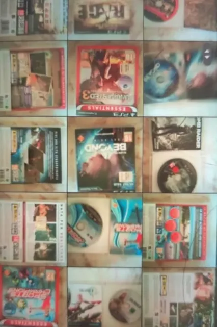 Play Station 3 - Console - controle - kit move - muitos jogos miniatura 5