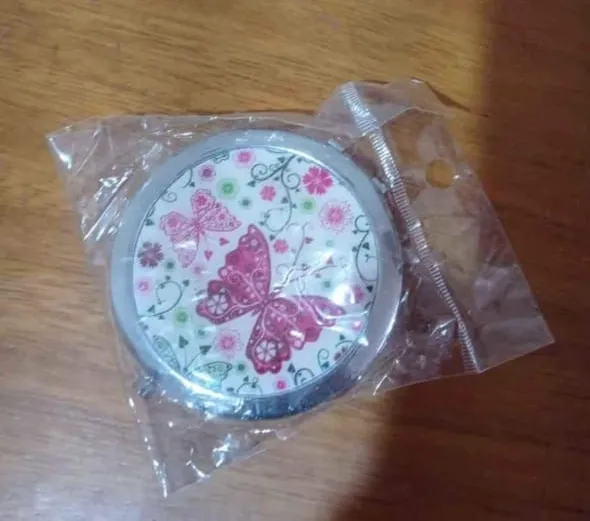 Espelhinho portátil - pequeno para levar na bolsa