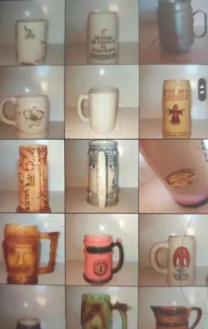 Grande coleção de canecas de cerveja - Antiguidade - Colecionismo miniatura 2