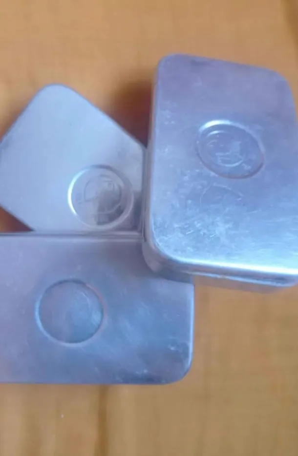 Kit - 3 marmitas em alumínio miniatura 2