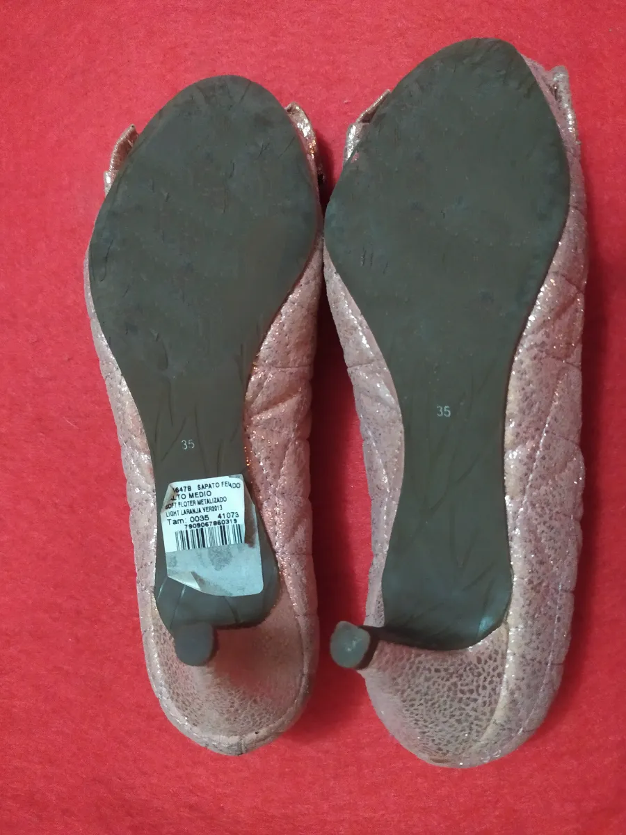Sapato Rose Gold - Tamanho 35 miniatura 2