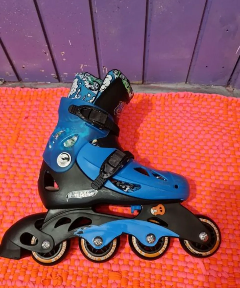 Patins inline hotwhells  miniatura 3
