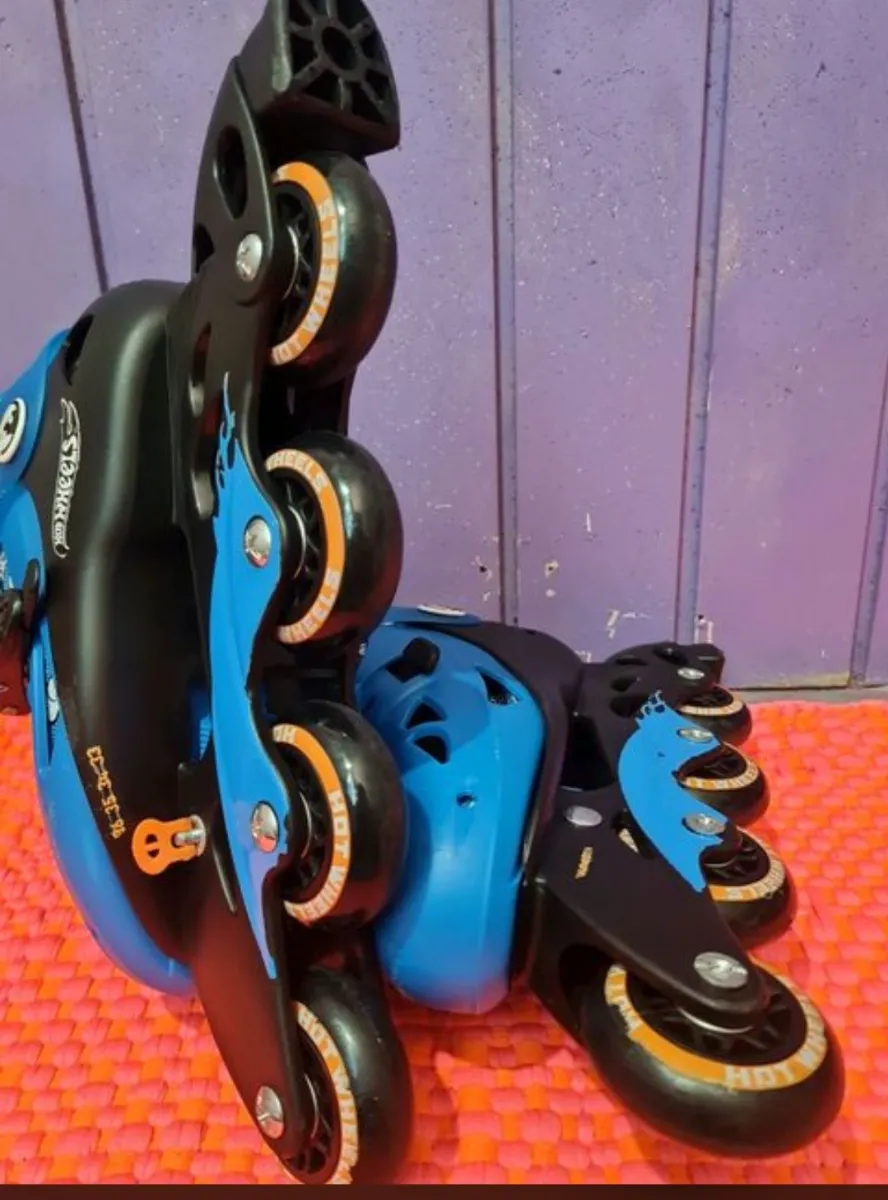 Patins inline hotwhells  miniatura 2