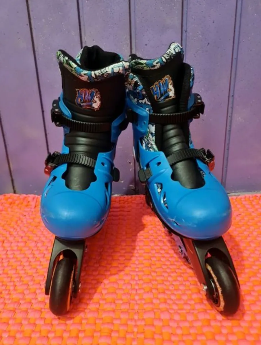 Patins inline hotwhells  miniatura 4