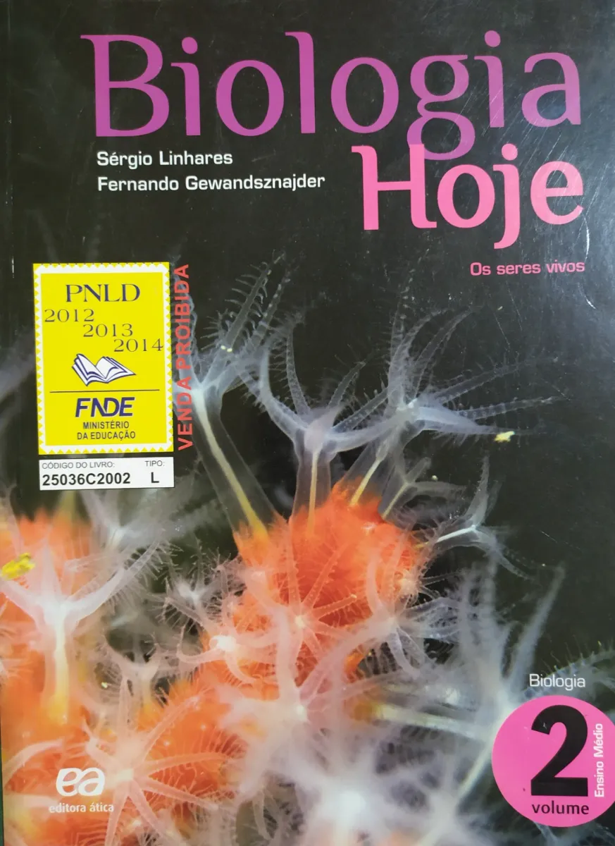 Livro Biologia Hoje - Volume 2