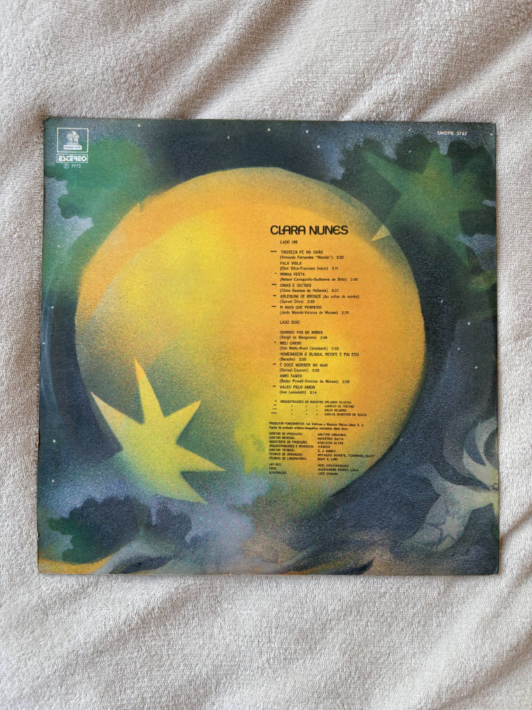 Disco de vinil Clara Nunes - 1973 (em ótimo estado) miniatura 2