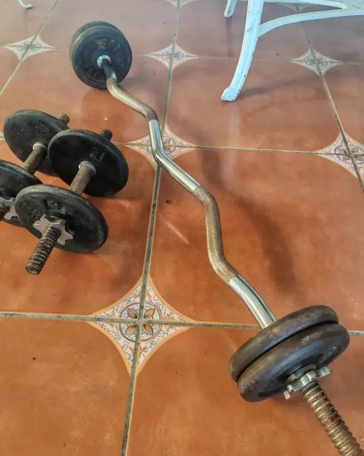 Kit Completo de Musculação para Troca! miniatura 2