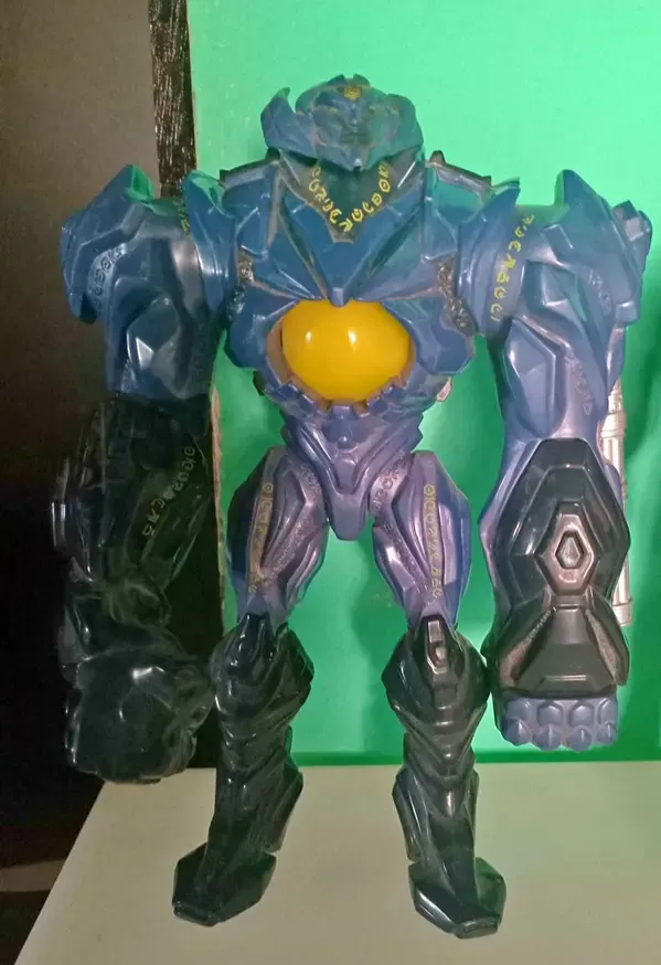 Troco Figura de Ação Robô Azul!