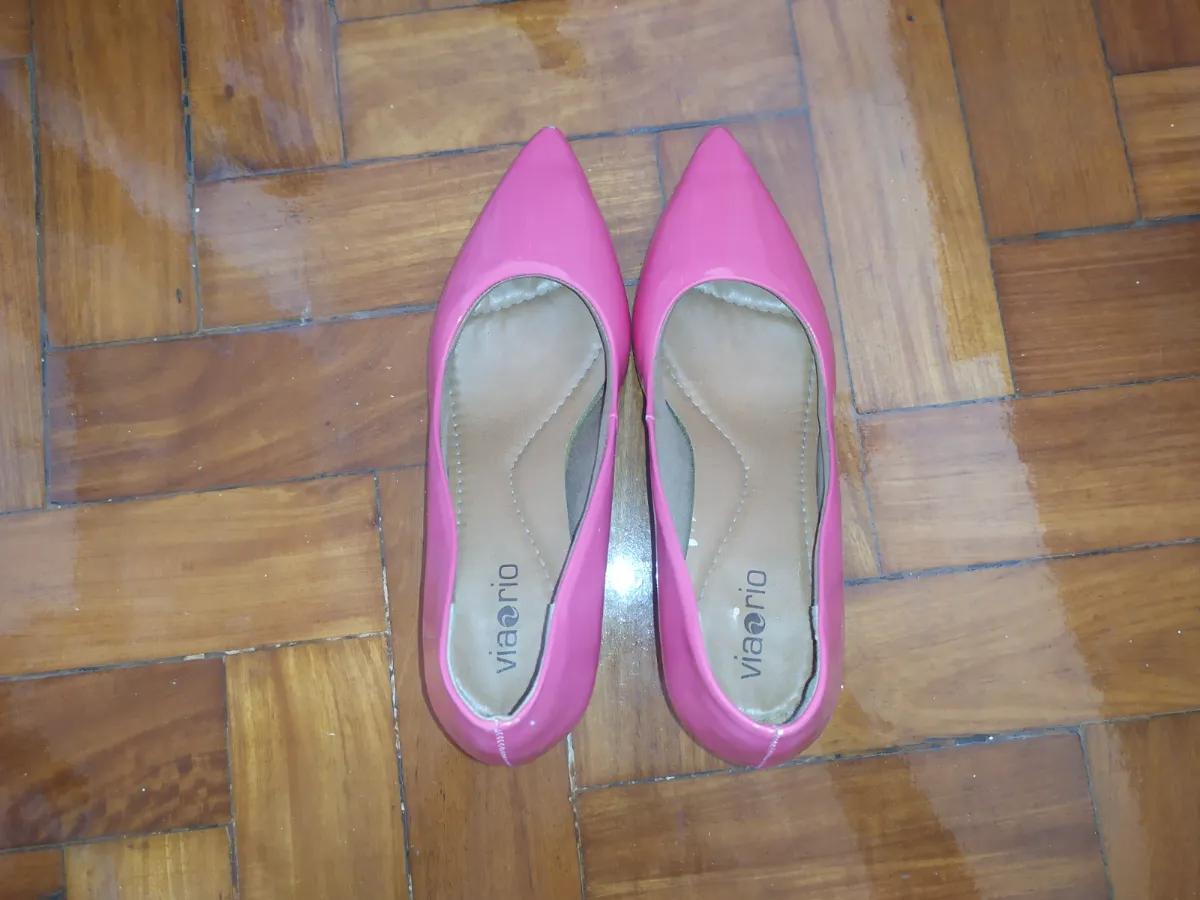 Scarpin Rosa Pink Verniz miniatura 5